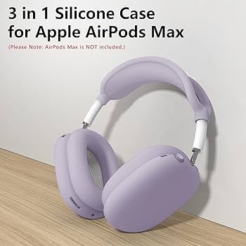 Amazon.com: AirPods Max Silicone Case – Clear Sparkle